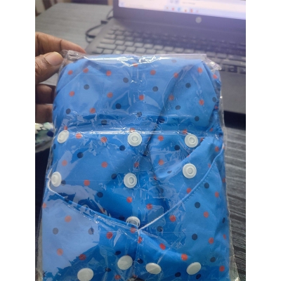 Picture of Washable Baby Diper for 0-24 month baby-Multicolor
