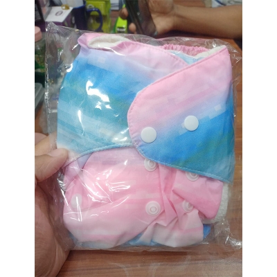 Picture of 2PCS Washable Baby Diper for 0-24 month baby-Multicolor