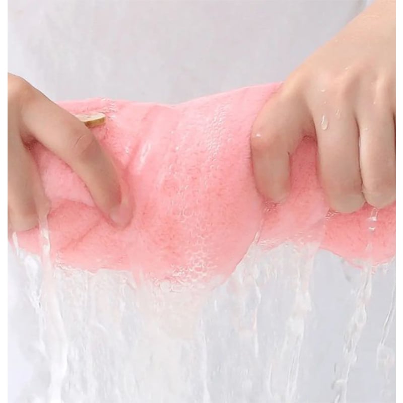 Picture of Girls Hair Towel Super Absorbent Quick Drying Magic Shower Cap Soft Microfiber-Multicolor
