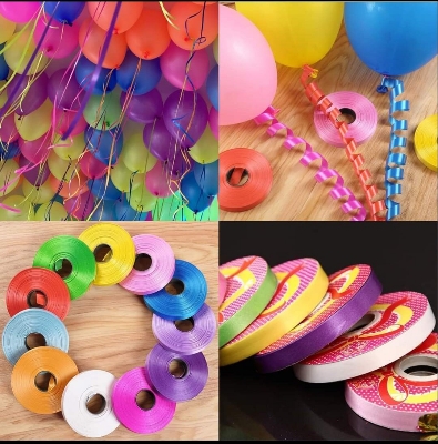 Picture of Ribbon/curling ribbon/plastic ribbon/balloon ribbon - Multicolor