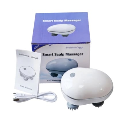 Picture of Scalp Head Hair Massager Electric Health Care Antistress Relax Body Massager-Multicolor