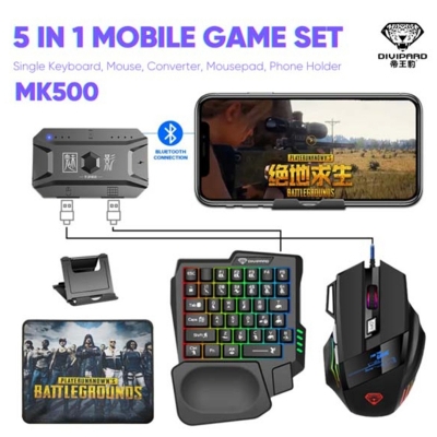 Picture of 5 in 1 Mobile Gaming Combo Pack-Multicolor