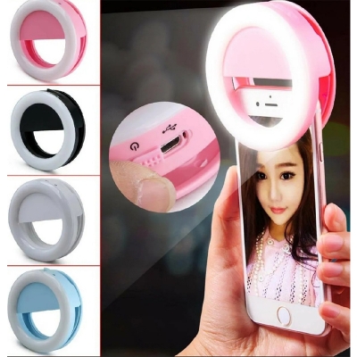 Picture of Selfie Ring Light Rechargeable Portable Mini LED Light