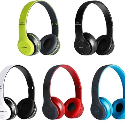 Picture of P47 Wireless Bluetooth Headphone-Multicolor