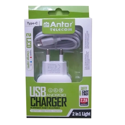 Picture of 2 .1A Android Usb Charger (Fast Charging) - Charge Android Devices Quickly With Antor 2 .1A Usb Charger