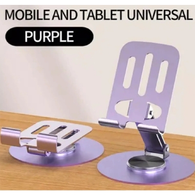 Picture of FOLDING ALUMINUM PHONE & TABLET STAND WITH 360° ROTATION