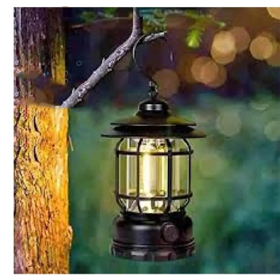 Picture of Outdoor Camping Light Retro USB Rechargeable Portable Hanging Atmosphere Lantern-Dream Paradise
