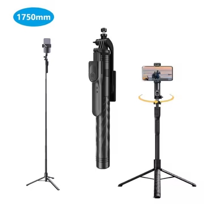 Picture of Premium Handheld Stabilizing K28 SELFIE STICK TRIPOD (5 Foot) 360 degrees Rotation with remote-Black