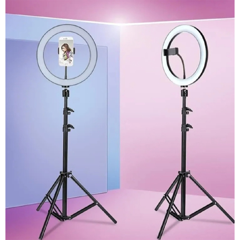 Picture of 12 Inch LED Ring Light with Adjustable Stand & Phone Holder