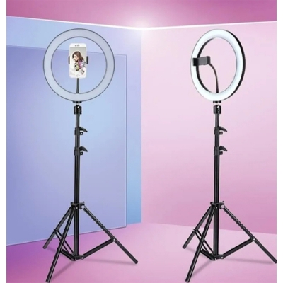 Picture of 12 Inch LED Ring Light with Adjustable Stand & Phone Holder