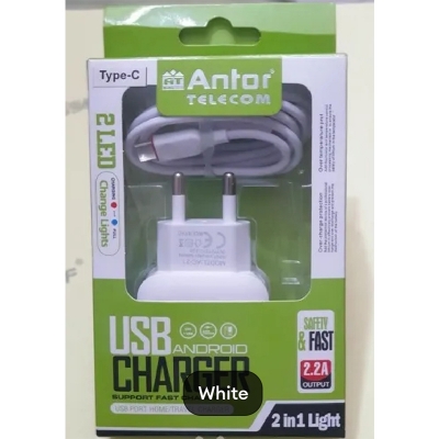 Picture of 2 .1A Android Usb Charger (Fast Charging) - Charge Android Devices Quickly With Antor 2 .1A Usb Charger