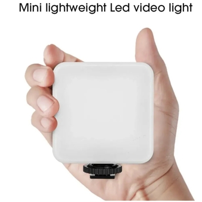 Picture of M-88 Portable LED Video Fill Light 5W | Clip Design | Rechargeable Camera Light-Black