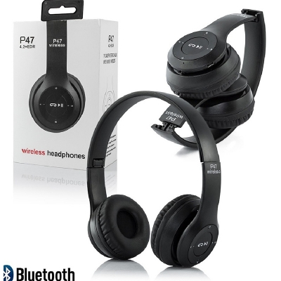 Picture of P47 Wireless Bluetooth Headphone-Multicolor