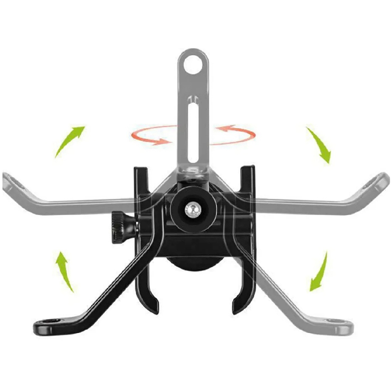 Picture of Aluminum Alloy Adjustable Bike Mobile Phone Holder
