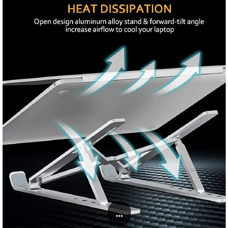 Picture of Aluminum Alloy Foldable Laptop Stand