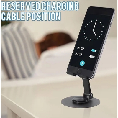 Picture of Explosions desktop mobile phone bracket all metal 360 ° rotating folding flat ipd multifunctional universal lazy bracket
