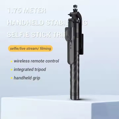Picture of Premium Handheld Stabilizing K28 SELFIE STICK TRIPOD (5 Foot) 360 degrees Rotation with remote-Black