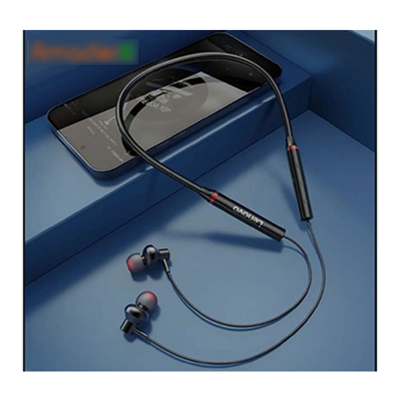 Picture of Lenovo HE05X Bluetooth 5.0 Wireless Earphones Magnetic Neckband Waterproof Stereo Headset-Black