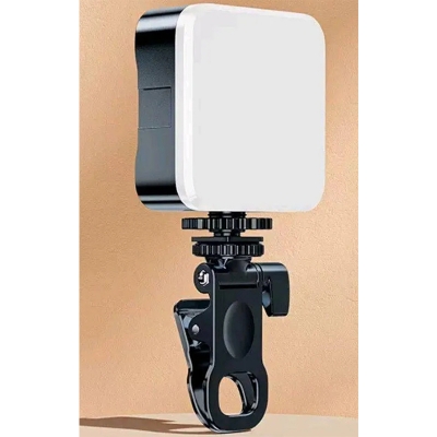 Picture of M-88 Portable LED Video Fill Light 5W | Clip Design | Rechargeable Camera Light-Black