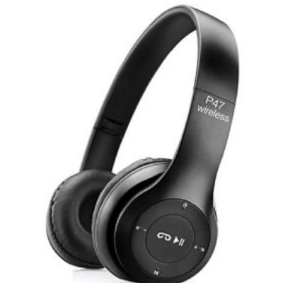 Picture of P47 Wireless Bluetooth Headphone-Multicolor
