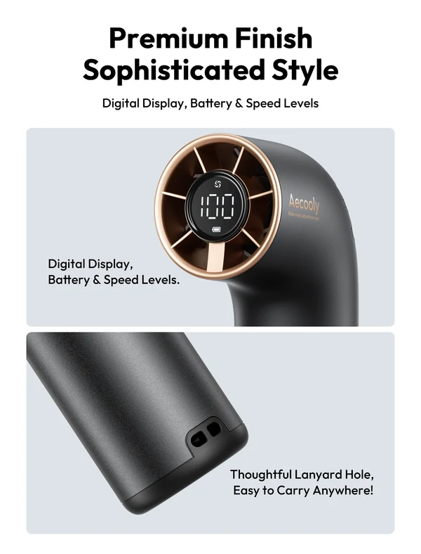 Picture of Aecooly Portable handheld Fan (Aero ultra)(4500 MAH)