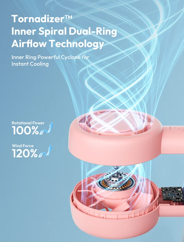 Picture of Aecooly Portable handheld Fan (Halo01) 4500mAh
