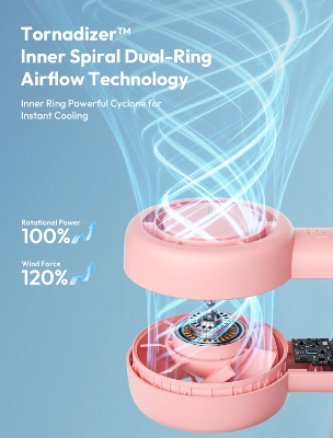 Picture of Aecooly Portable handheld Fan (Halo01) 4500mAh
