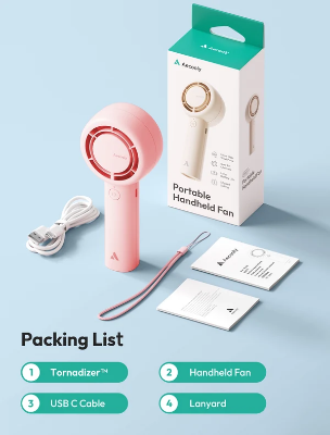 Picture of Aecooly Portable handheld Fan (Halo01) 4500mAh