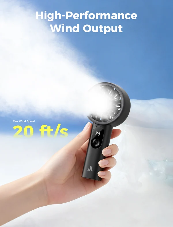 Picture of Aecooly Portable handheld Fan (Halo03) 2000mAh