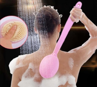 Picture of Bath Brush Long Handle Soft Hair Back Rubbing Body Scrubbing