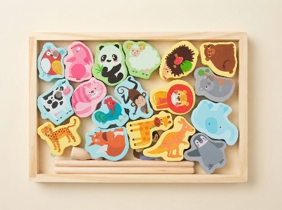 Picture of Wooden Fruit Lacing Game – Educational Fine Motor Skills Toy