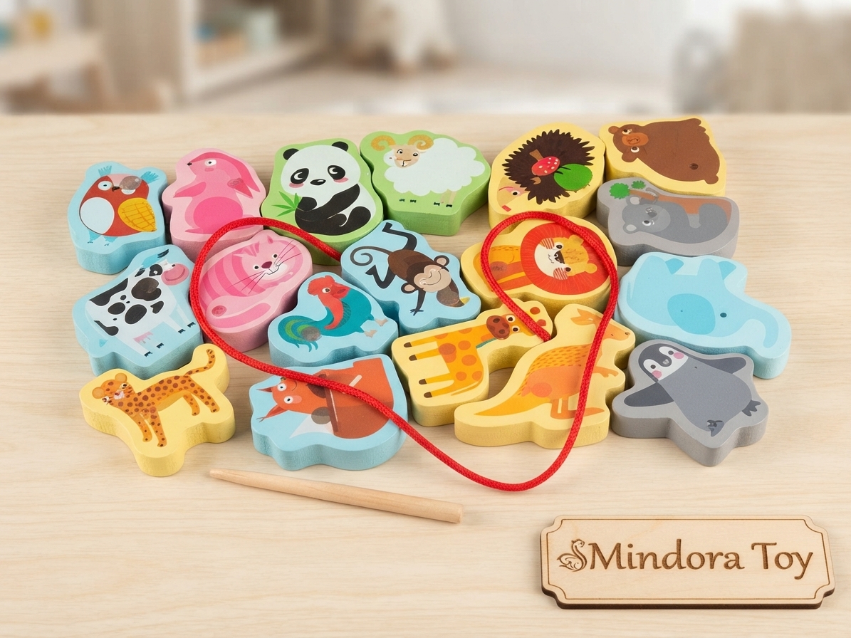 Picture of Wooden Magnetic Fishing Game – Educational Learning Toy