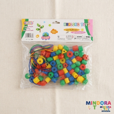Picture of Shape Lacing Beads – Educational Fine Motor Skills Toy