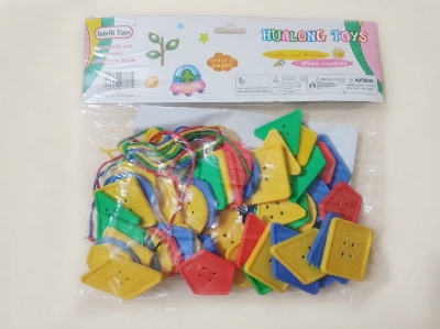 Picture of Shape Lacing Beads – Educational Fine Motor Skills Toy