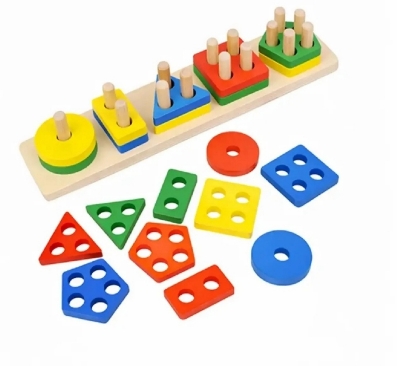 Picture of Shape Sorting & Stacking Puzzle – Big Size Premium Educational Toy