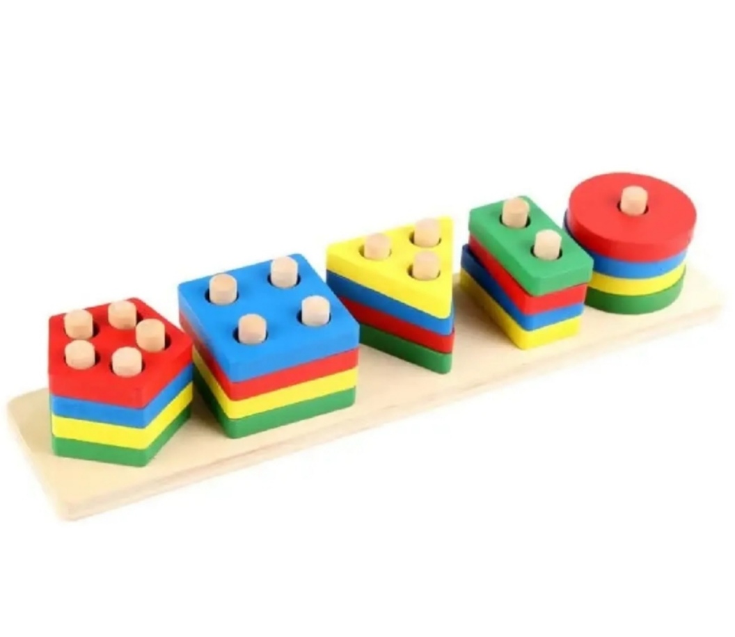 Picture of Shape Sorting & Stacking Puzzle – Big Size Premium Educational Toy