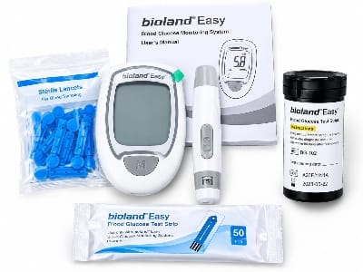 Picture of BIOLAND Easy Blood Glucose Monitoring System Fast Accurate & Code-Free Diabetes Testing