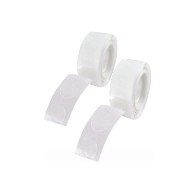 Picture of Balloon glue/both side balloon glue/glue dots balloon sticker dots balloon glue point 100pcs 1pcket - White