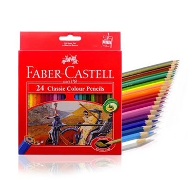 Picture of Faber-Castell Colour Pencils - 12 Colors