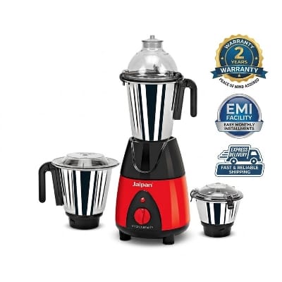 Picture of Jaipan Kitchen Beauty Mixer Grinder Blender Juicer  For Wet & Dry Grinding and Blending-1000 Watt