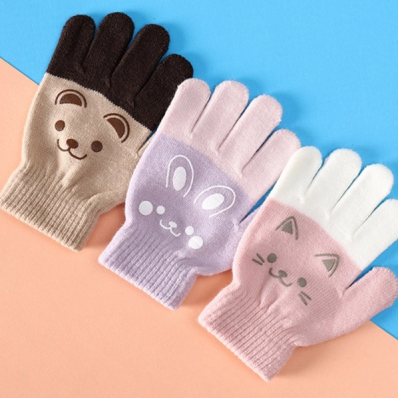 Picture of Kids Finger Gloves-Age Group-2 Years, Multicolor