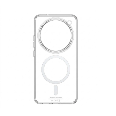 Picture of Nothing Phone 3A Pro Anti Yellow Phone Case Magsafe Clear Case Animation Magnetic Suffering Mobile Transparent Phone Back Cover Cover