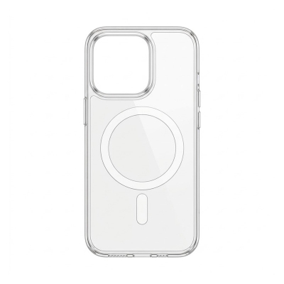 Picture of iphone 14 Pro Max Transparent Magnatic Anti Yellow Clear Magsafe Protective Phone Case Back Cover