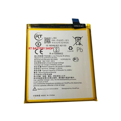 Picture of RT - BLP685 - 3610mAh Replacement Battery For OnePlus 6T Mobile Phone Batteries