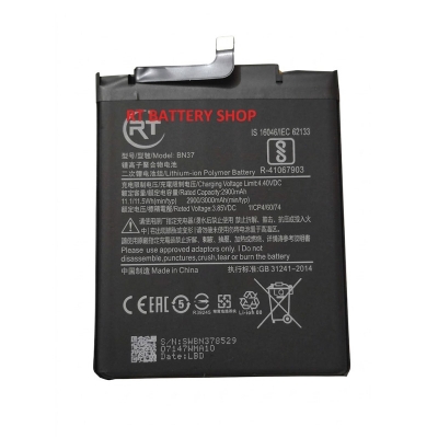 Picture of RT - BN37 - 3000mAh Replacement Battery For Xiaomi Redmi 6 / Redmi 6A Mobile Phone Battery