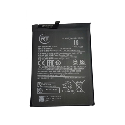 Picture of RT - BN55 5020mAh Replacement Battery For Redmi Note 9S Battery Mobile Phone Battery