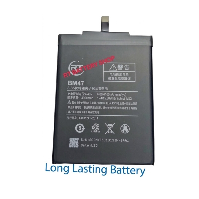 Picture of RT - BM47  4000mAh Replacement Battery For Xiaomi Redmi 3 / Redmi 3S / Redmi 3X / Redmi 4X Mobile Phone Batteries