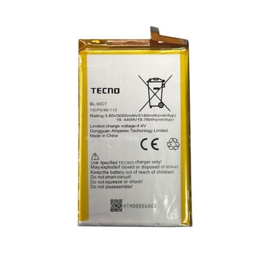 Picture of TECNO BL-50CT Phone Batteries For Tecno L8 Replacement Phone Battery