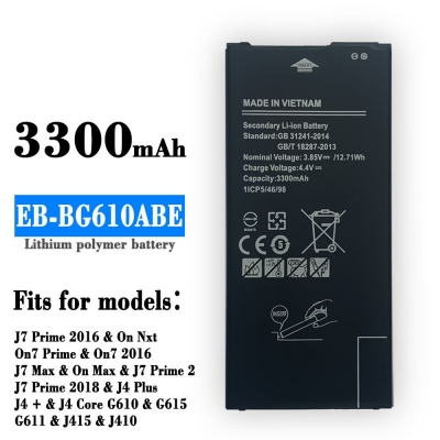 Picture of Samsung Galaxy J6 Plus / J6 Plus / J4 Plus / J4 PLUS 2018 / J4 Core Mobile Phone Battery EB-BG610ABE - 3300mAh Replacement Battery