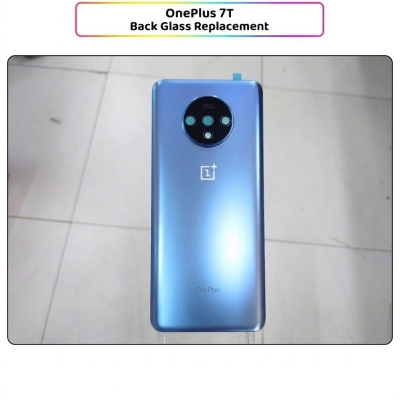 Picture of OnePlus 7T Original Back Shell Replacement Part Blue